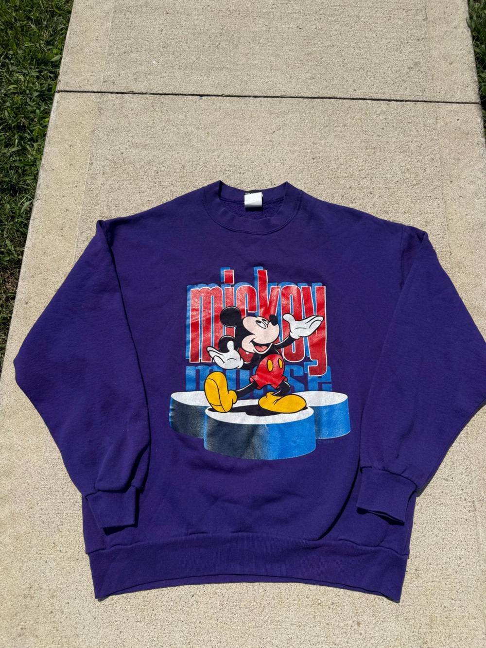 90s Mickey Unlimited Mickey Crewneck
